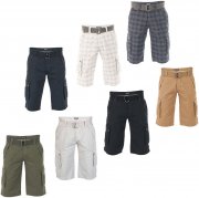riverso RIVAnton Herren Cargo Shorts mit G&uuml;rtel