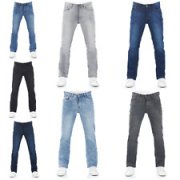 riverso RIVFalko Herren Bootcut Jeanshosen Denim Stretch
