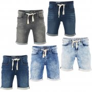 riverso RIVPaul Denim Stretch Shorts