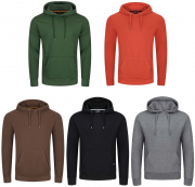 riverso RIVTheo Basic Herren Kapuzen-Pullover in vielen Farben