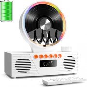 ROADOM Bluetooth CD-Player f&uuml;r 37&euro; &ndash; Akku & Hi-Fi Stereo