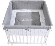 roba Laufgitter 100 x 100 cm wei&szlig; Rock Star Baby f&uuml;r 124,99&euro; statt 144,60&euro;