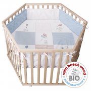 roba Laufgitter Cosiplay 6-eckig Vintage Bear natur