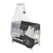 roba Stubenbett 3 in 1 wei&szlig; Rock Star Baby 3 f&uuml;r 199,83&euro; statt 258&euro;