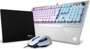 ROCCAT 3in1 Gaming-Set mit Vulcan Tastatur, Kone Aimo Maus und Taito Mini Mauspad