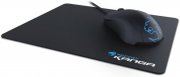 ROCCAT Lua Tri-Button Gaming Maus + Kanga Mini Cloth Gaming Mousepad