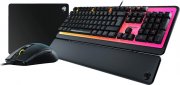 Roccat Magma Burst Sende Bundle mit Tastatur, Maus und Mauspad
