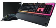 Roccat Magma Gaming Bundle mit RGB Tastatur + Burst Pro Maus + Sense Core Mini Mauspad
