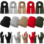 Rock Creek Schal M&uuml;tze Handschuhe Set