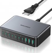 Rocoren 480W GaN 10-Port Charging Station Multiport Schnellladeger&auml;t