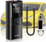 Rocoren Elektrischer Akku Kompressor bis 150PSI mit Powerbank Funktion