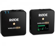 R&Oslash;DE Wireless GO II Single ultrakompaktes kabelloses Zweikanal-Mikrofonsystem