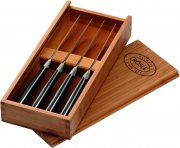 R&ouml;sle 4-teiliges Steakmesser Set inkl. Holzbox