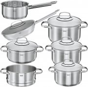 R&ouml;sle Elegance Kochgeschirr-Set Edelstahl 12-teilig