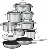 R&Ouml;SLE ELEGANCE Topfset, 10-tlg., Edelstahl 18/10, 2-ton-poliert f&uuml;r 138,99&euro; statt 158&euro;