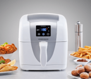 Rommelsbacher FRH 1400 Fritteuse f&uuml;r 600 Gramm in Wei&szlig;/Silber nur 114,00 Euro inkl. Versand