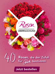 Rosen&uuml;berraschung bei Blumeideal! 40 Rosen f&uuml;r 22,98&euro; statt 44,98&euro; incl. Versand