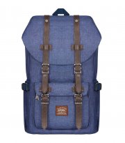 Rucksack Damen Herren Studenten Backpack KAUKKO Laptop Rucksack 
