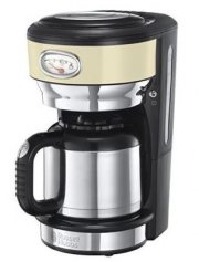 RUSSELL HOBBS 21712-56 Retro Cream Filter Kaffeemaschine mit Thermokanne f&uuml;r 59,99&euro; 