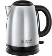 Russell Hobbs 23912-70 Adventure 1,7 Liter Edelstahl Wasserkocher mit Schnellkochfunktion