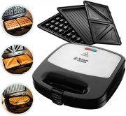 Russell Hobbs 24540-56 3-in-1 Sandwichmaker, Waffeleisen und Kontaktgrill