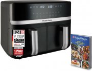 Russell Hobbs 27681-56 2 Kammern 9 Liter Rapid AirFryer Hei&szlig;luftfritteuse