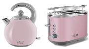 Russell Hobbs Bubble Soft Pink Wasserkocher + Toaster