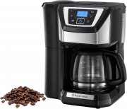 Russell Hobbs Chester Grind & Brew Filterkaffeemaschine mit Mahlwerk und 1,5 Liter Glaskanne