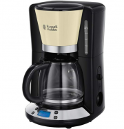 Russell Hobbs Colours Plus 24034 Filterkaffeemaschine mit 1,25l Glaskanne f&uuml;r max 10 Tassen