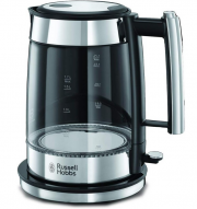 Russell Hobbs Elegance 23830-70 1,7 Liter Wasserkocher im Glas Edelstahl Design