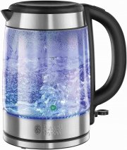 Russell Hobbs Glas Wasserkocher 1,7l 2200W mit LED Beleuchtung