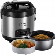 Russell Hobbs Reiskocher 1,2l inkl. Dampfgarer-Einsatz mit Aroma-Klappdeckel