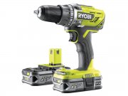 Ryobi R18DD3-225S Bohrmaschine 18 V mit 2 Akkus
