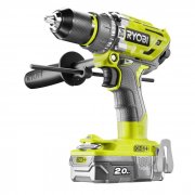 Ryobi R18PD7-220B 18 V Akku-Schlagbohrschrauber inkl. 2 Akkus + Ladeger&auml;t