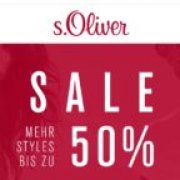 s.Oliver: 20% Extra-Rabatt + Sale mit bis zu 50% Rabatt