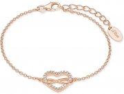 s.Oliver 2020990 Armband 925 Sterling Silber/Edelstahl f&uuml;r Damen in Geschenk Box