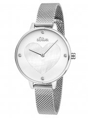 S.Oliver Damen Analog Quarz Armbanduhr SO-3472-MQ bei Amazon f&uuml;r 28,58 Euro