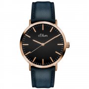 s.Oliver Damen Uhr Armbanduhr Leder SO-3202-LQ f&uuml;r 44,91&euro; statt 54,90&euro;