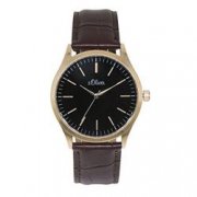 s.oliver Herrenarmbanduhr SO-15145-LQR f&uuml;r 11,08&euro; statt 49,90&euro;