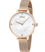 s.Oliver&lrm; SO-3473-MQ Damen Analog Quarz Armbanduhr