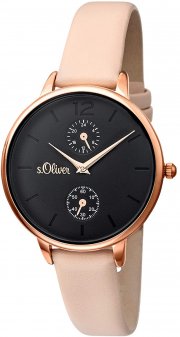 s.Oliver SO-3535-LM Damen Analog Quarz Armbanduhr bei Amazon f&uuml;r 34,97 Euro