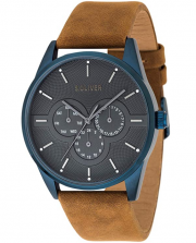 s.Oliver SO-3571-LM Herren Multi Zifferblatt Quarz Armbanduhr