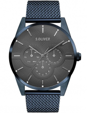 s.Oliver SO-3573-MM Herren Multi Zifferblatt Quarz Armbanduhr