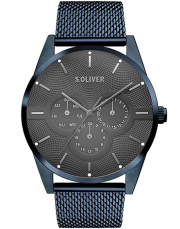 s.Oliver SO-3573-MM Herren Multi Zifferblatt Quarz Armbanduhr