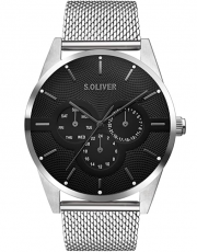 s.Oliver SO-3574-MM Herren Multi Zifferblatt Quarz Armbanduhr