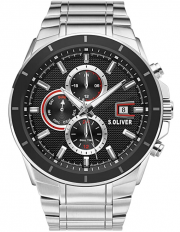s.Oliver SO-3757-MM Time Herren Multifunktionsuhr