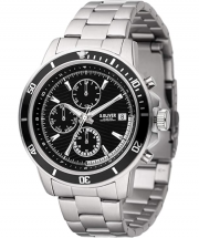 s.Oliver SO-3860-MC Herren Chronograph mit Edelstahl Armband