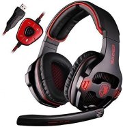 Sades SA903 7.1 Surround Sound Over Ear Gaming Headset