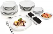 S&auml;nger Bilgola PREMIUM COLLECTION 24-teiliges Geschirrset aus Porzellan