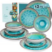 S&auml;nger Capri PREMIUM COLLECTION 12-teiliges Steingut Geschirrset